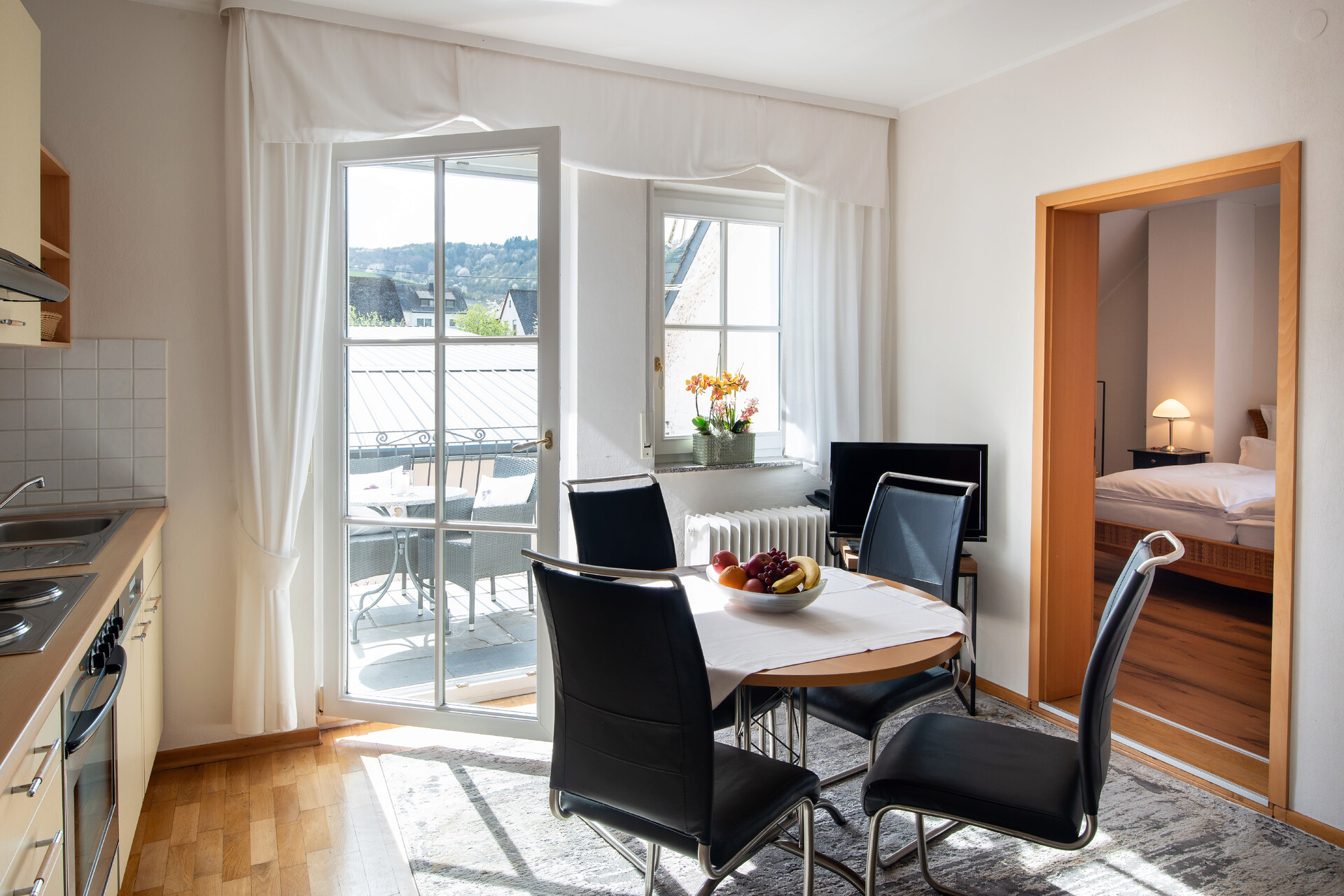 Ferienwohnung Wein- u. Gästehaus St. Maximin 3-Bettwohnung 