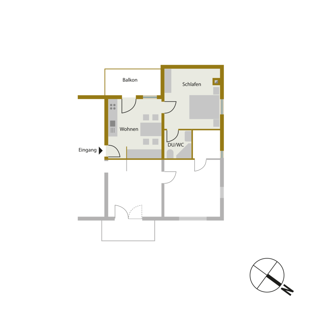 Ferienwohnung Wein- u. Gästehaus St. Maximin 3-Bettwohnung 